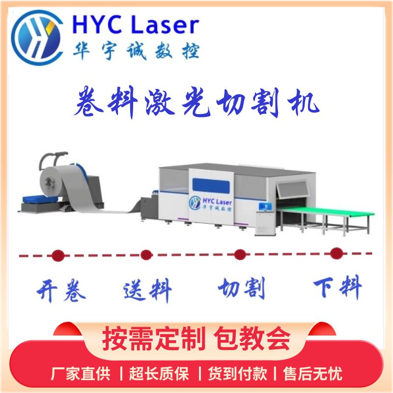卷料激光切割生產線
